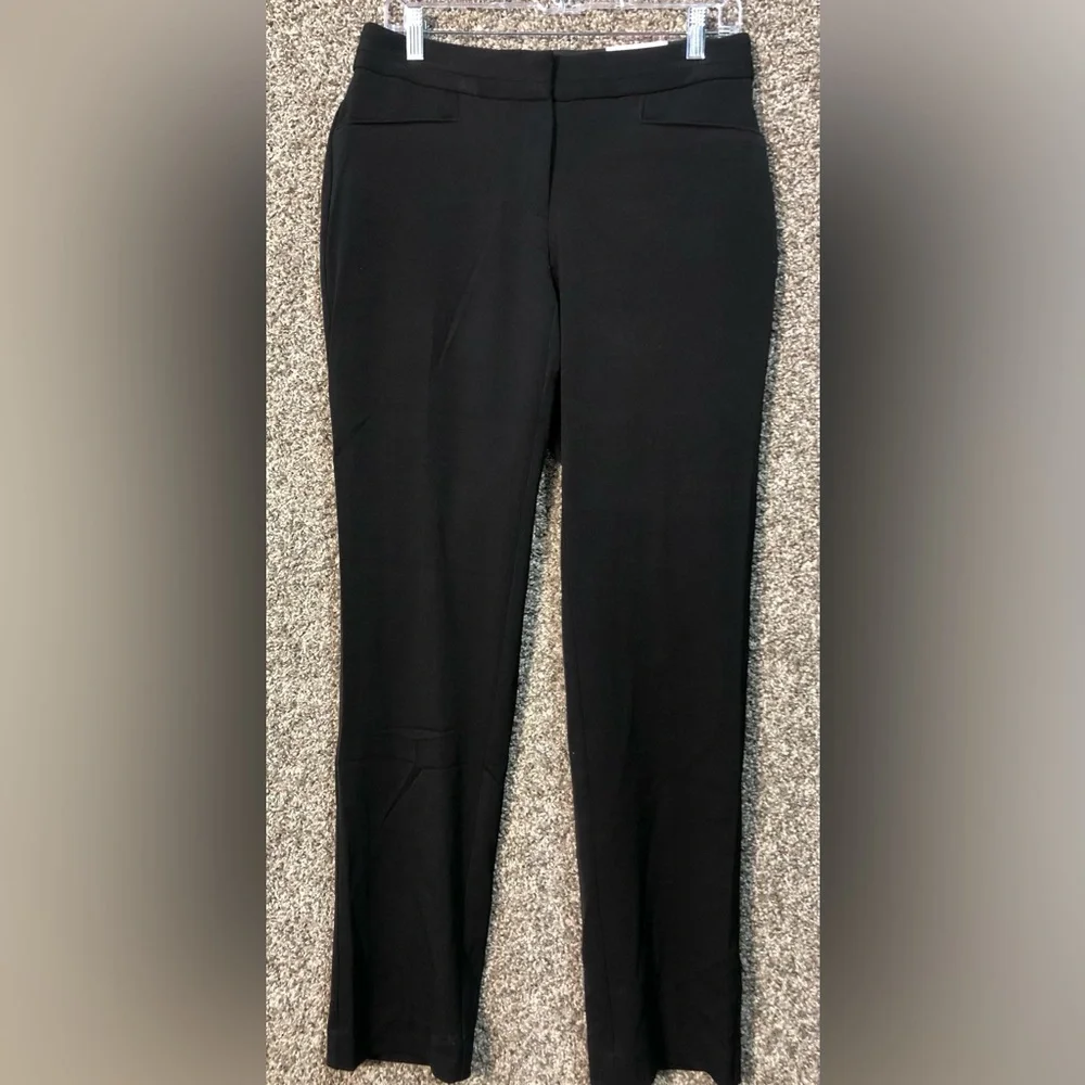 NWT NWT Rafaella Curvy Gabardine Slim Leg Stretch Dress Pant Size 6P - Picture 3 of 5